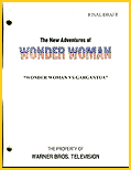 3.Wonder Woman script: "Wonder Woman Vs. Gragantua". ( 1976 Warner Bros. Television).
