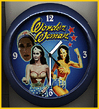 5.Wall Clock. Source Unknown. Lynda Carter as Wonder Woman from "The New Adventures of Wonder Woman".