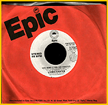 10.Lynda Carter: "Toto (Don't It Feel Like Paradise)". 7" Single (45 RPM).  1978 Epic Records. Promotional US release.
