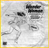 15.Wonder Woman Theme by The New World Symphony. 7" Single (45 RPM).  1977 Shadybrook Records.