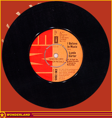 Lynda Carter Discography -  1972 by EMI Records, UK.