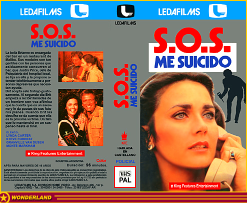 VHS COVERS -  1987 by Ledafilms / King Features Entertainment.