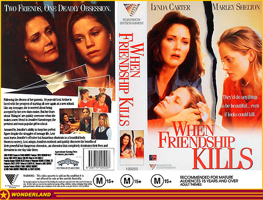 VHS COVERS -  1996 by Roadshow Entertainment.