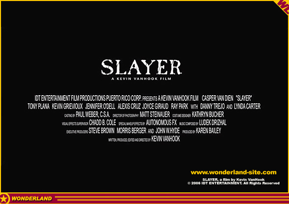SLAYER -  2006 by IDT Entertainment / DO NOT USE WITHOUT PERMISSION