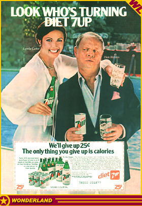 ADVERTISEMENTS -  1981 by The Seven-Up, Co.