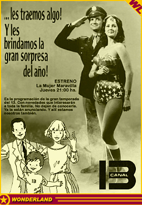 ADVERTISEMENTS -  1977 by Canal 13, Buenos Aires, Aires.