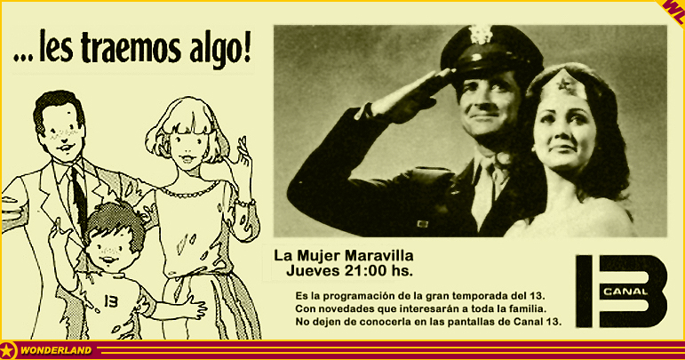 ADVERTISEMENTS -  1977 by Canal 13, Buenos Aires, Aires.