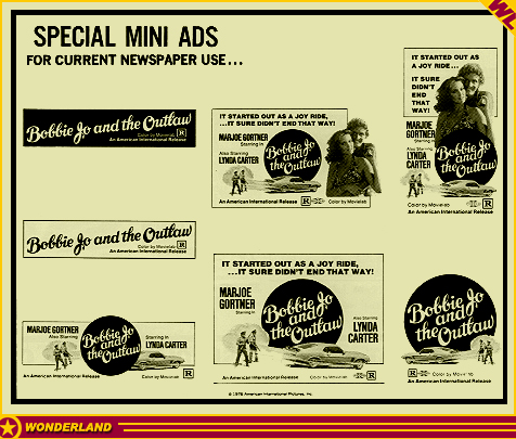 ADVERTISEMENTS -  1976 by American International Pictures.