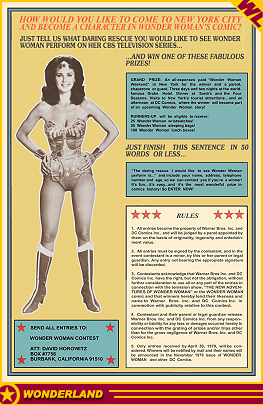 ADVERTISEMENTS -  1979 by Warner Bros. TV / DC Comics.