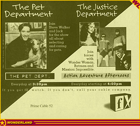 ADVERTISEMENTS -  1994 by FX Network.