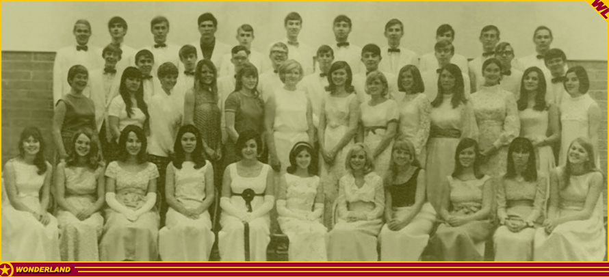 PERSONAL PICTURES -  1969 by Arcadia Titans High School, Scottsdale, Arizona.