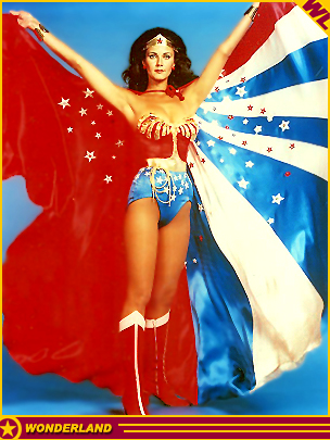 WONDER WOMAN -  1977 by Tony Esparza / Warner Bros. TV / CBS-TV.