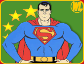 "The World's Greatest Superfriends" [SUPERMAN voiced by Danny Dark]