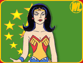 "The World's Greatest Superfriends" [WONDER WOMAN voiced by SHANNON FARNON]